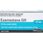 Aromasin 25mg X 30 tablets (Australian Pharma)