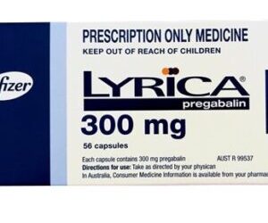 PREGABALIN (LYRICA) 300 MG X 56 CAPSULES
